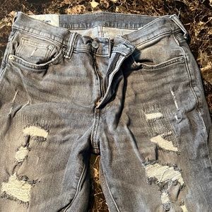 H&M Distressed Skinny Jeans